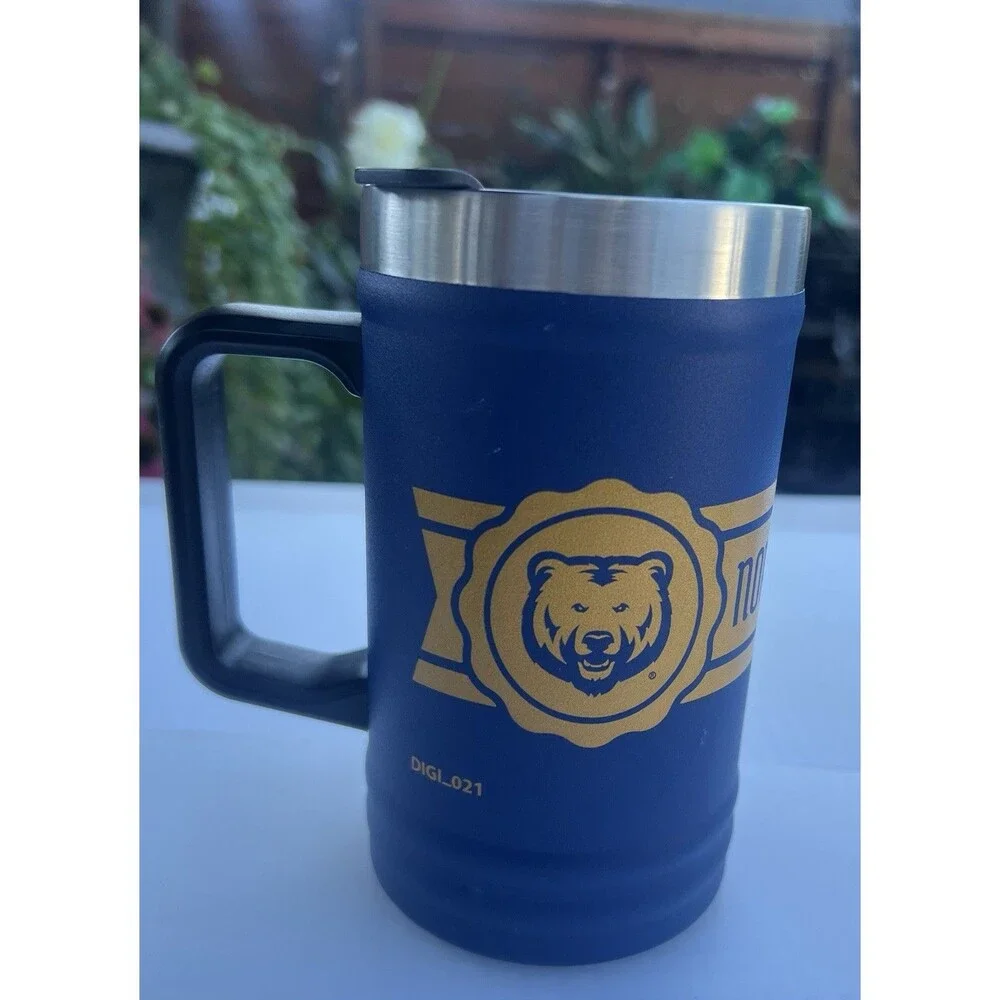 Northern Colorado Bears 19 oz Vacuum Tumbler Mug NCAA New Old Stock UNC